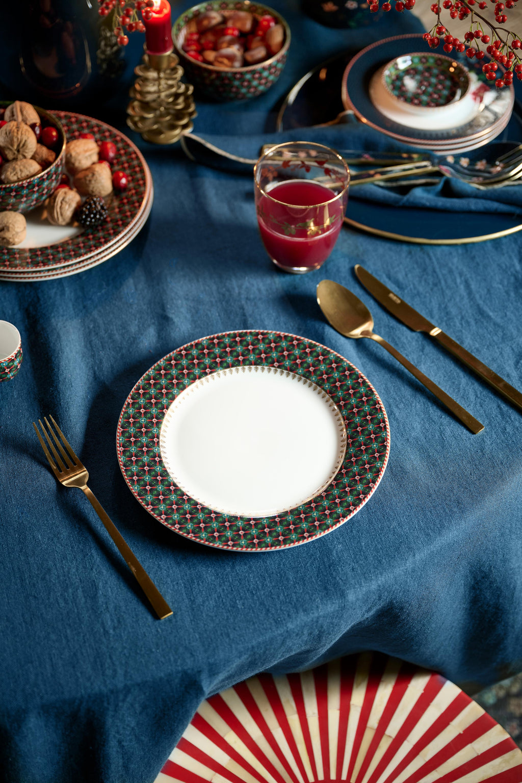 Pjata e mëngjesit Tërfil jeshil 23cm