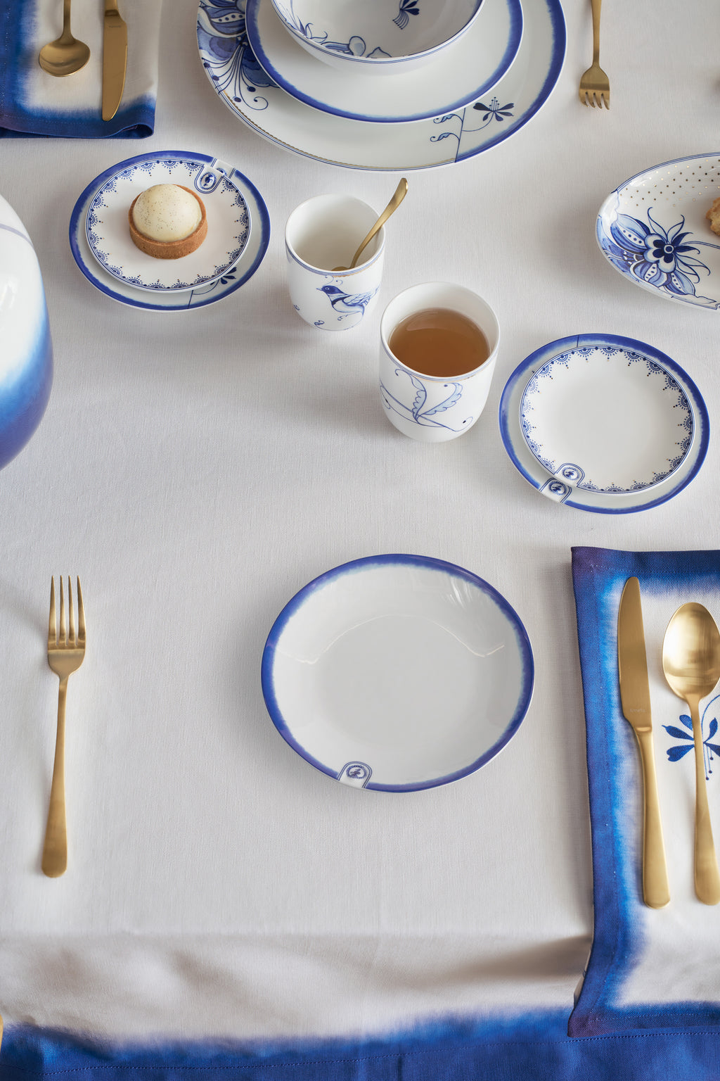 Pjatë Pip&The Blue Bird Tie-Dye White