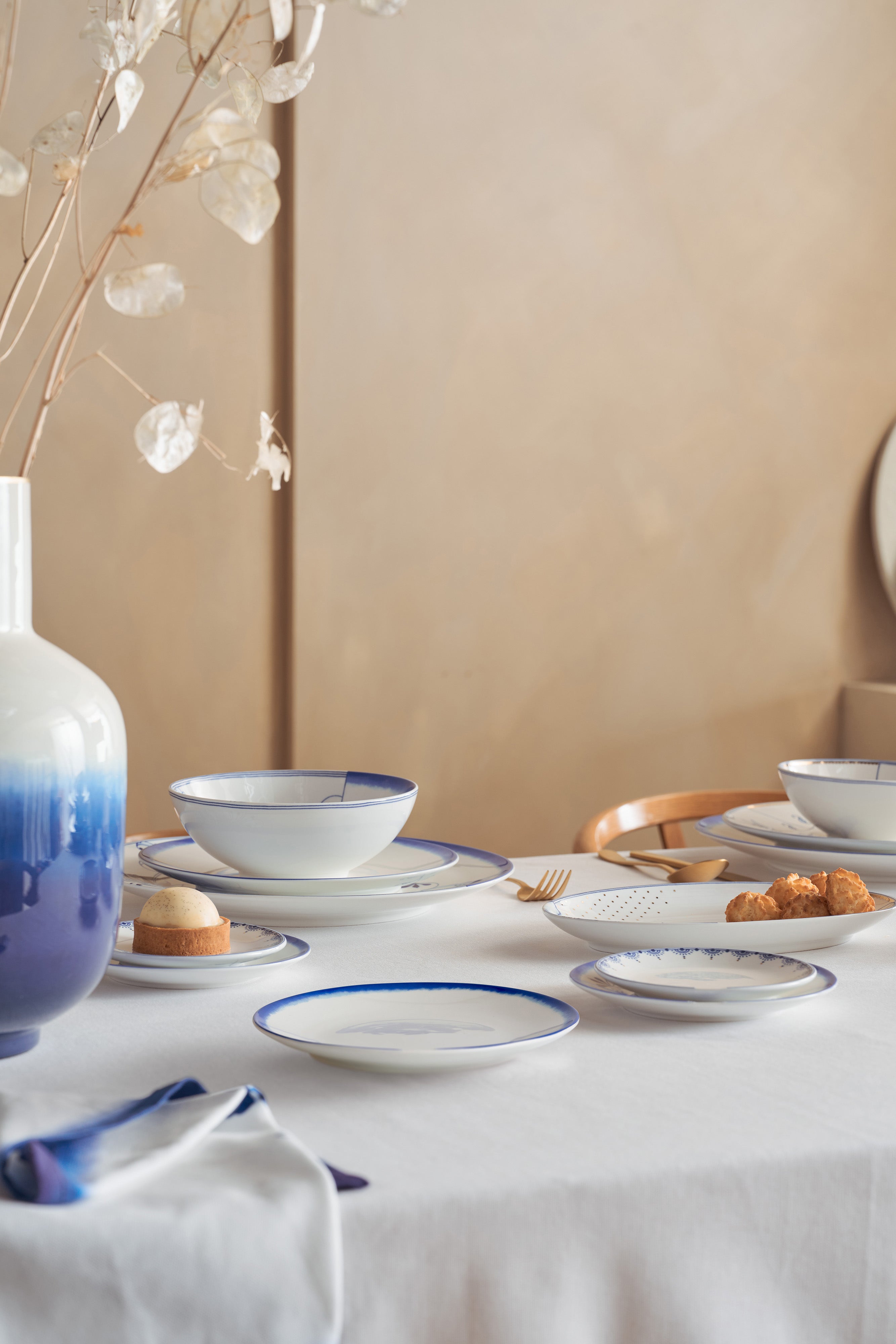 Pjatë Pip&The Blue Bird Tie-Dye White