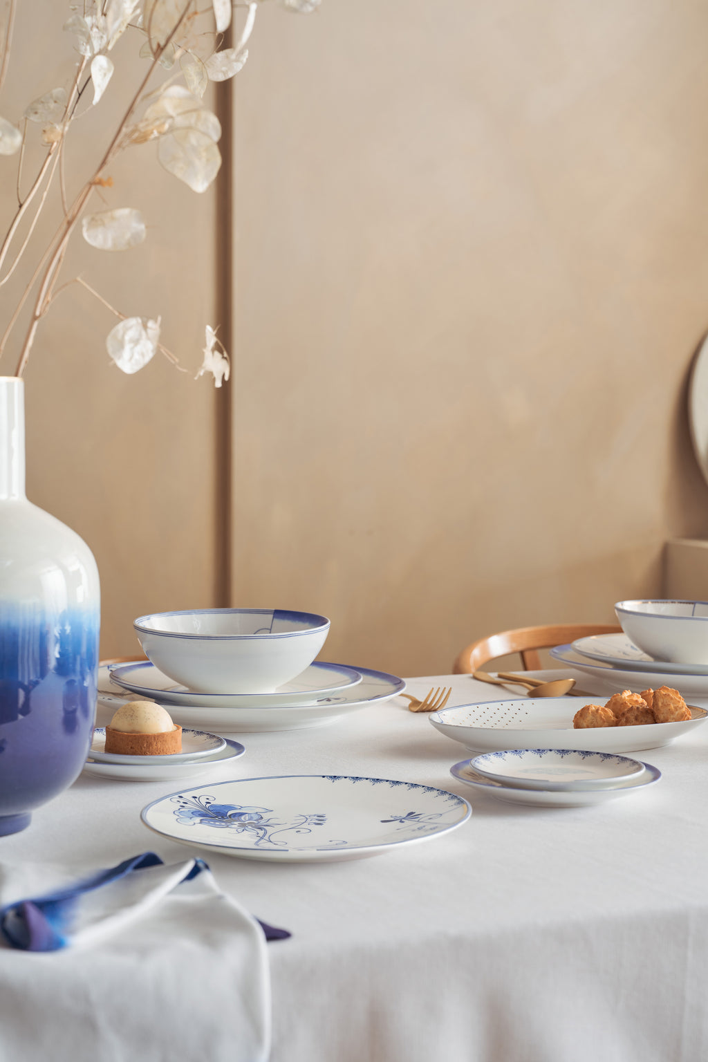 Pjatë Pip&The Blue Bird White 23cm