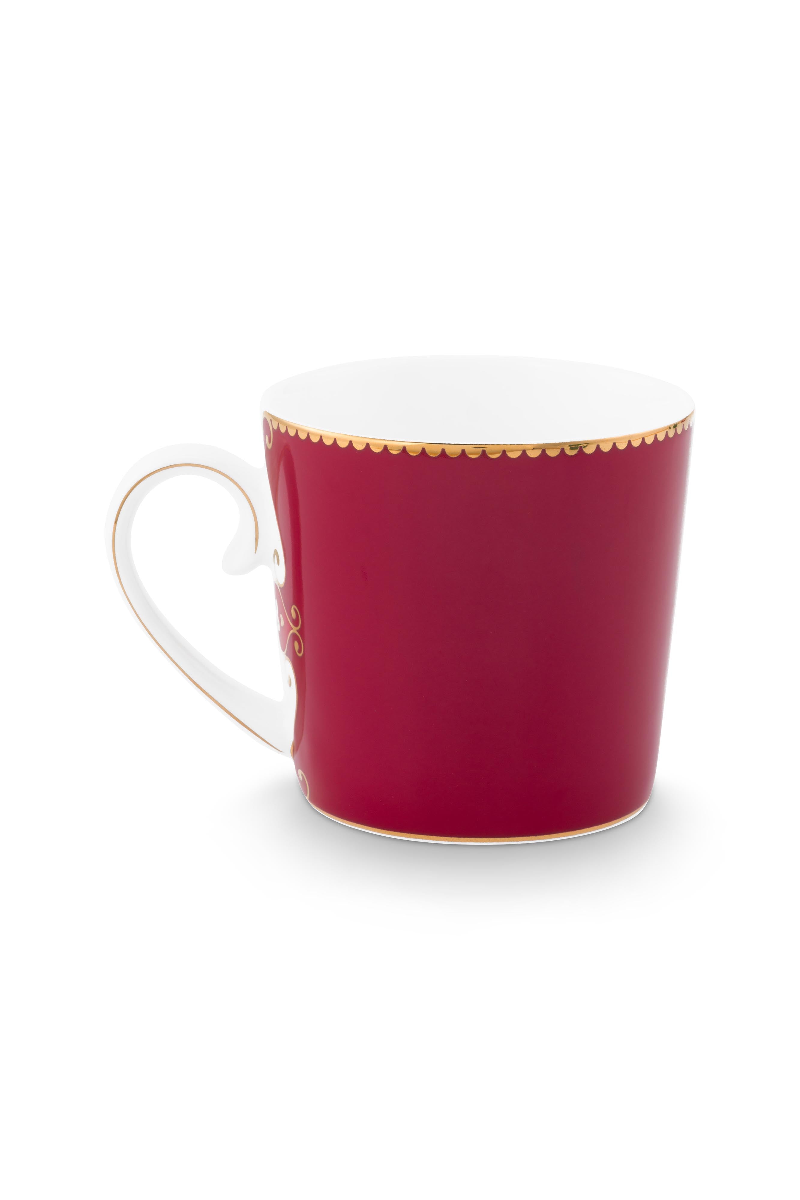 Filxhan i Vogël – Love Birds Medallion Deer Dark Red