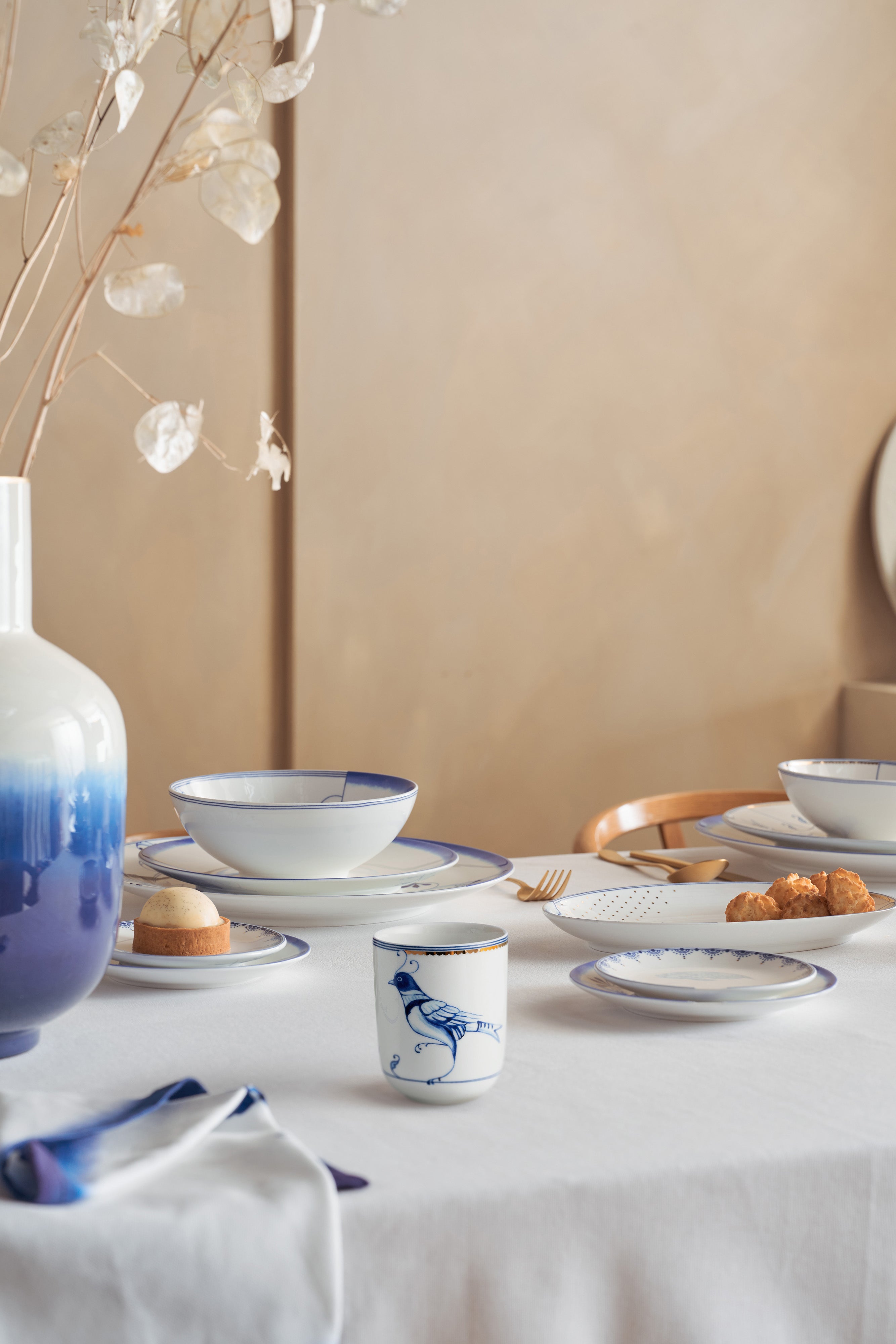 Mug Small Pip&The Blue Bird White