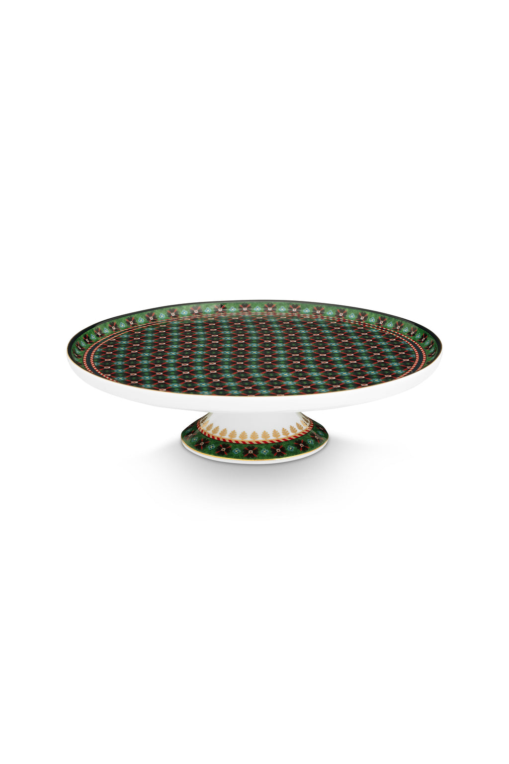 Mini Cake Tray Clover Green 21cm