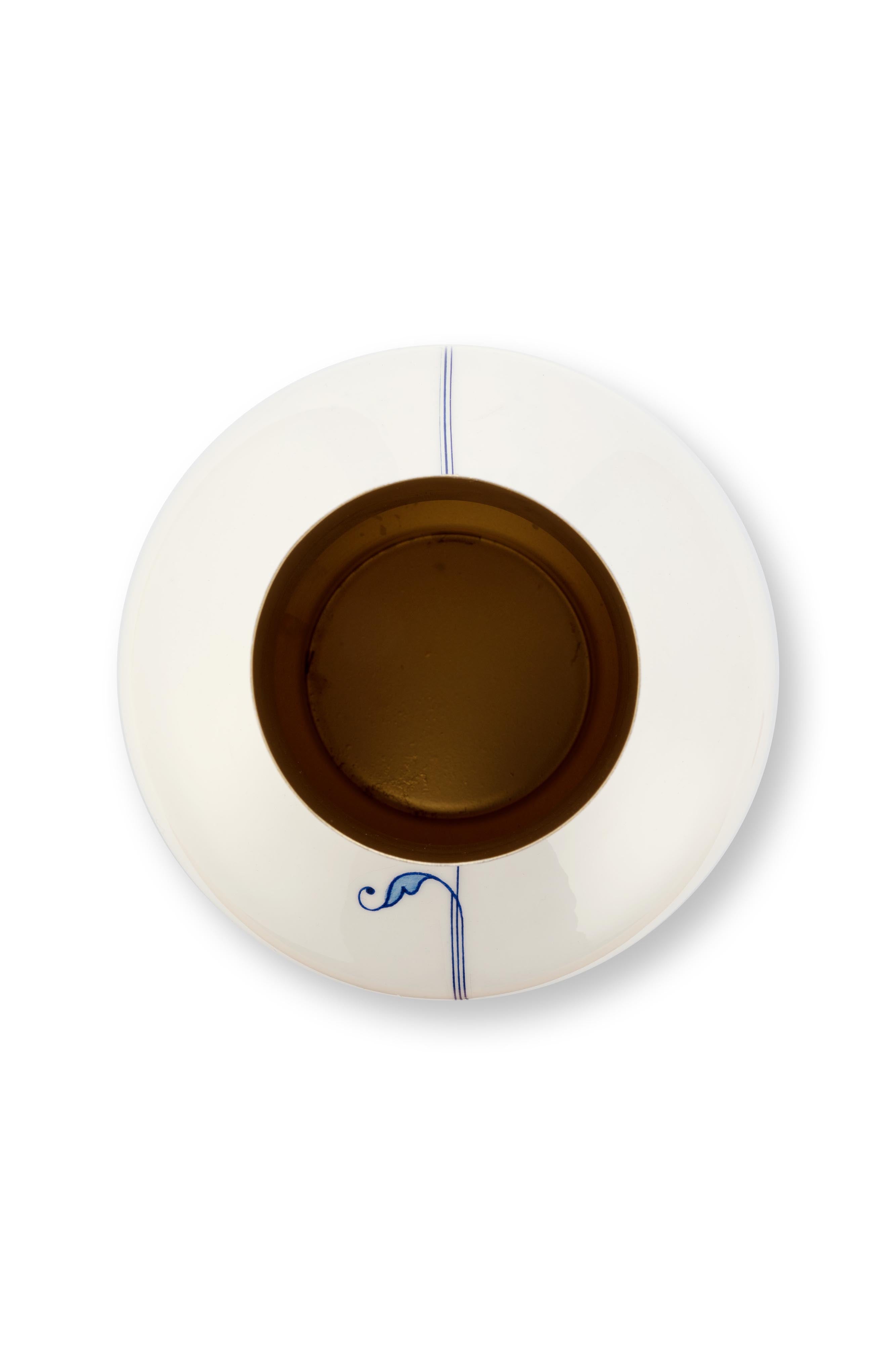 Vazo Metalike Pip & The Blue Bird – Dip Dye Blue 30cm