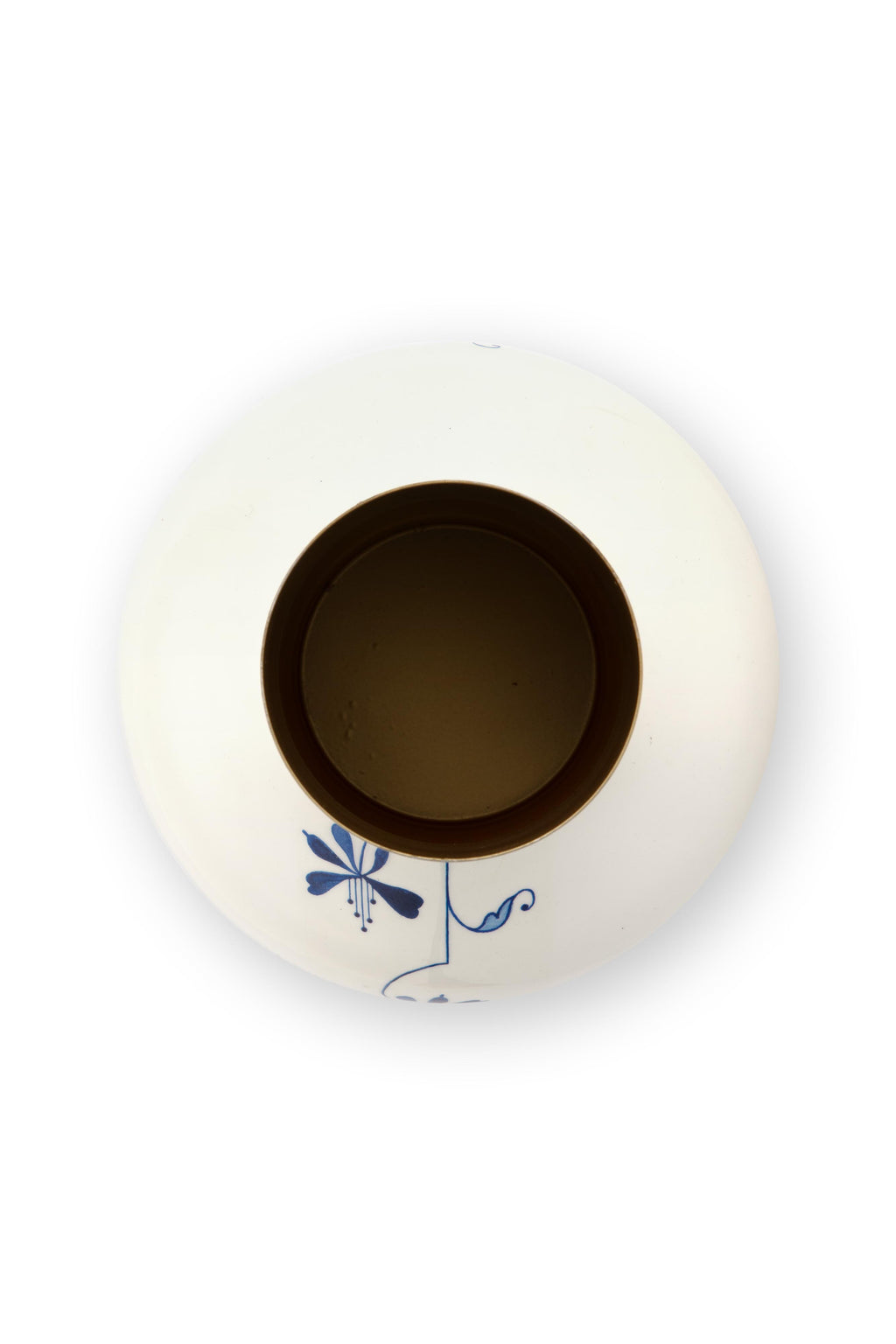 Vazo Metalike Pip & The Blue Bird – Blue Illustration 30cm